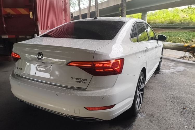 Used Volkswagen Sagitar 2022 280TSI DSG Excellence Edition Rear Right 45 Deg