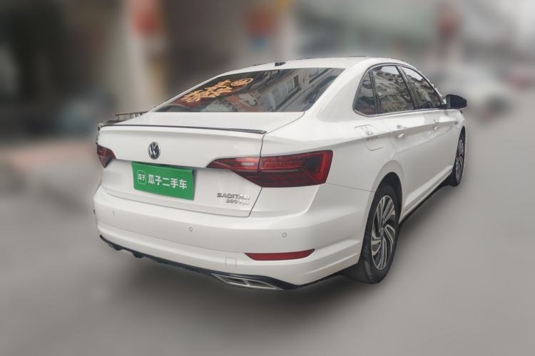 Used Volkswagen Sagitar 2022 280TSI DSG Flyover Edition Rear Right 45 Deg