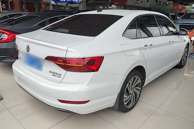Used Volkswagen Sagitar 2022 200TSI DSG Flyover Edition Rear Right 45 Deg