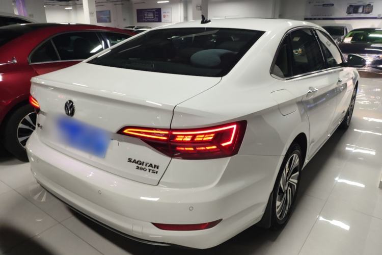 Used Volkswagen Sagitar 2022 280TSI DSG Excellence Edition Rear Right 45 Deg