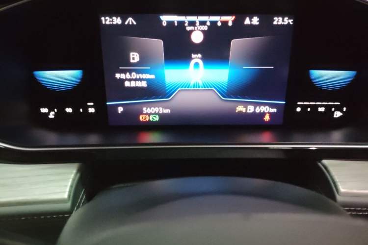 Used Volkswagen Sagitar 2023 280TSI DSG Excellence Plus Edition Odometer Close Up