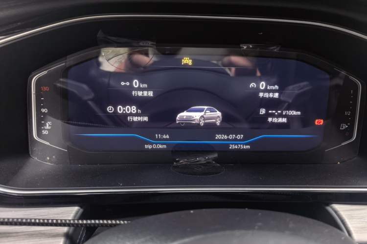 Used Volkswagen Sagitar 2023 300TSI DSG Excellence Edition Odometer Close Up