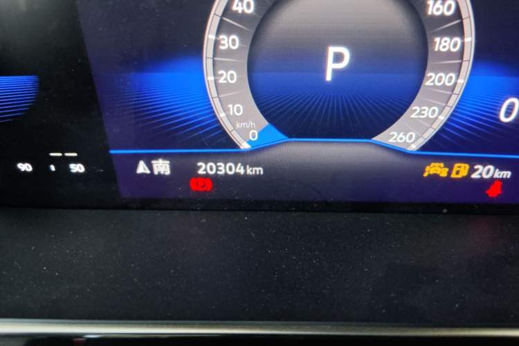 Used Volkswagen Sagitar 2023 300TSI DSG Excellence Edition Odometer Close Up