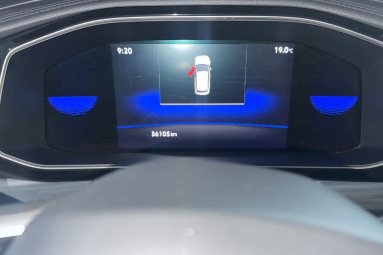 Used Volkswagen Sagitar 2023 200TSI DSG Excellence Edition Odometer Close Up