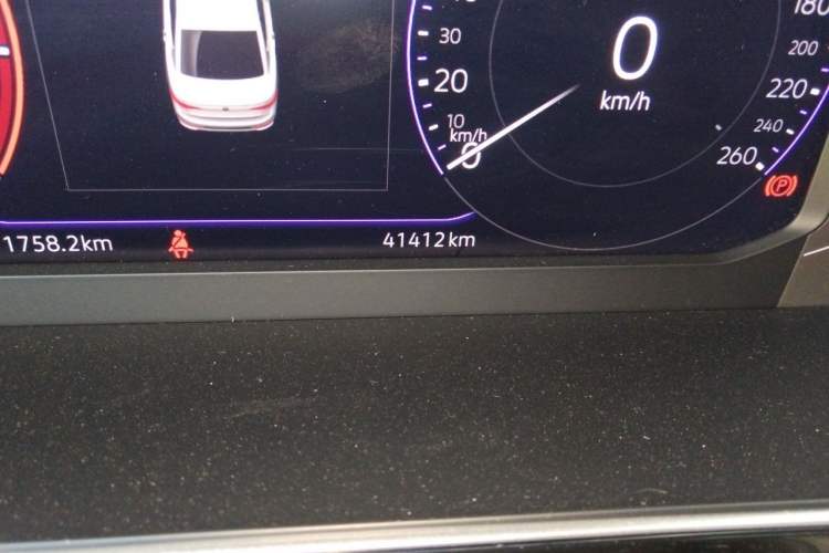 Used Volkswagen Sagitar 2023 300TSI DSG Excellence Edition Odometer Close Up
