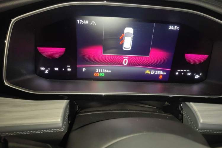 Used Volkswagen Sagitar 2023 280TSI DSG Excellence Edition Odometer Close Up