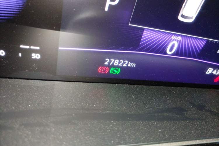 Used Volkswagen Sagitar 2023 280TSI DSG Beyond Lite Edition Odometer Close Up