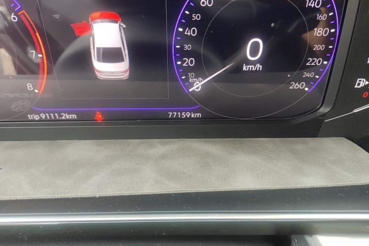 Used Volkswagen Sagitar 2023 300TSI DSG Excellence Edition Odometer Close Up