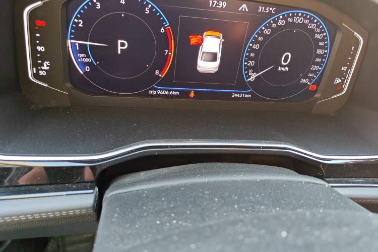 Used Volkswagen Sagitar 2023 280TSI DSG Beyond Lite Edition Odometer Close Up