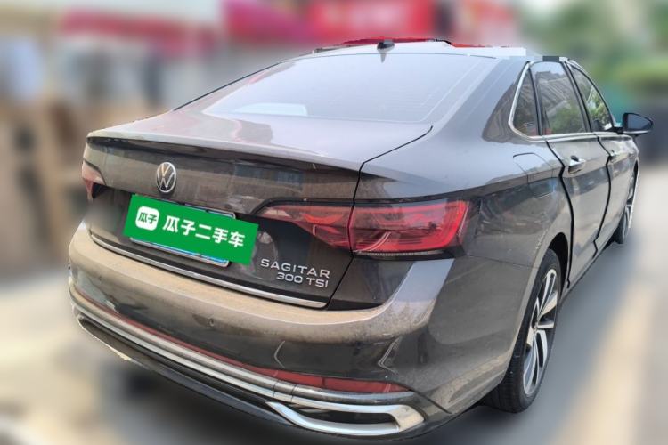 Used Volkswagen Sagitar 2023 300TSI DSG Excellence Edition Rear Right 45 Deg