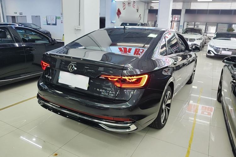 Used Volkswagen Sagitar 2023 300TSI DSG Excellence Edition Rear Right 45 Deg