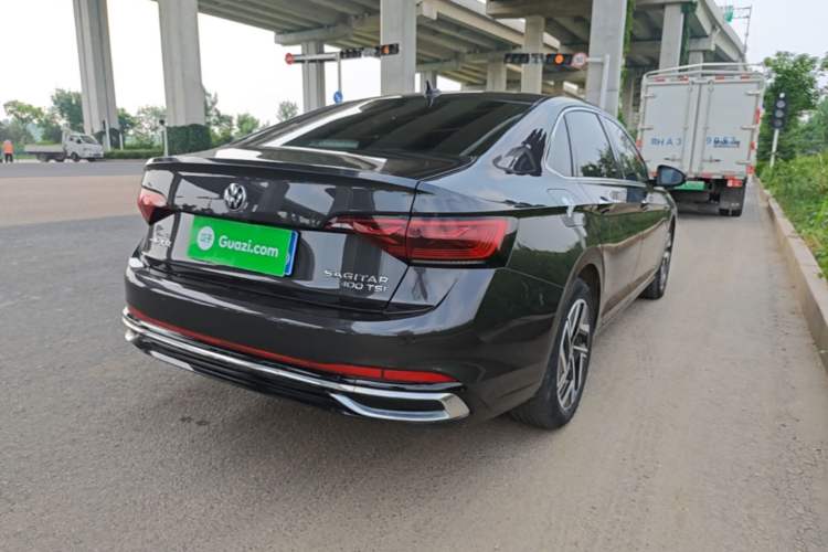 Used Volkswagen Sagitar 2023 300TSI DSG Excellence Edition Rear Right 45 Deg