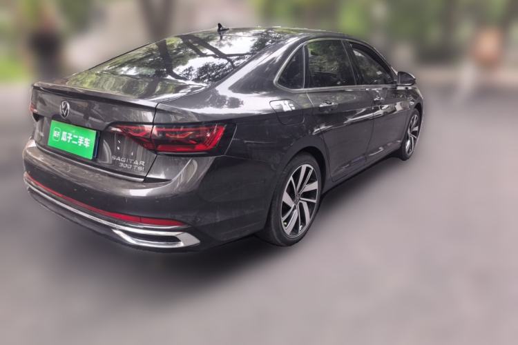 Used Volkswagen Sagitar 2023 300TSI DSG Excellence Edition Rear Right 45 Deg