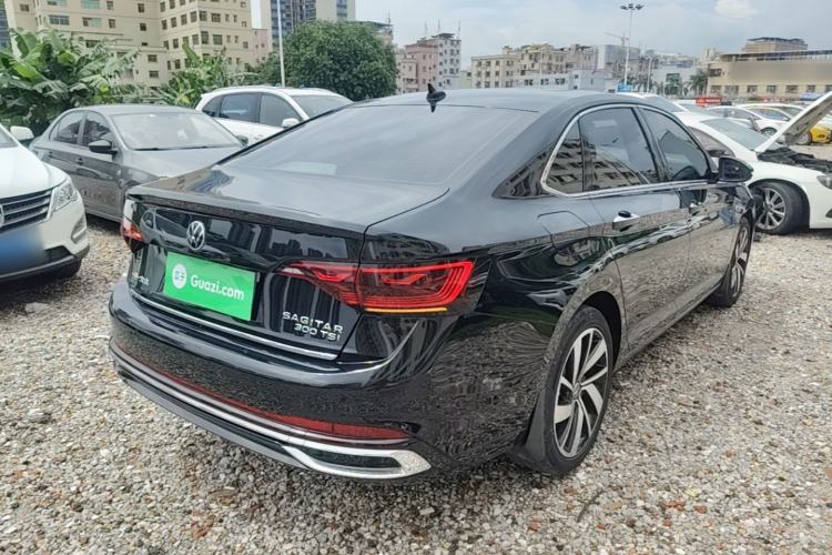 Used Volkswagen Sagitar 2023 300TSI DSG Excellence Edition Rear Right 45 Deg