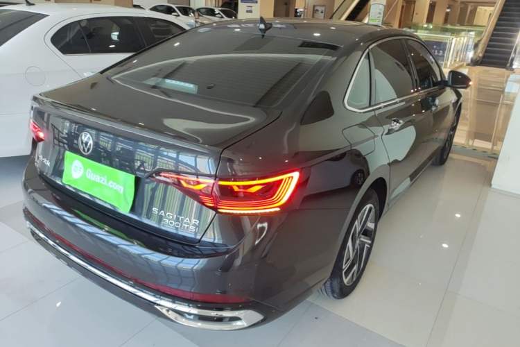 Used Volkswagen Sagitar 2023 300TSI DSG Excellence Edition Rear Right 45 Deg