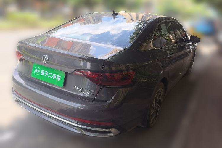 Used Volkswagen Sagitar 2023 300TSI DSG Excellence Edition Rear Right 45 Deg