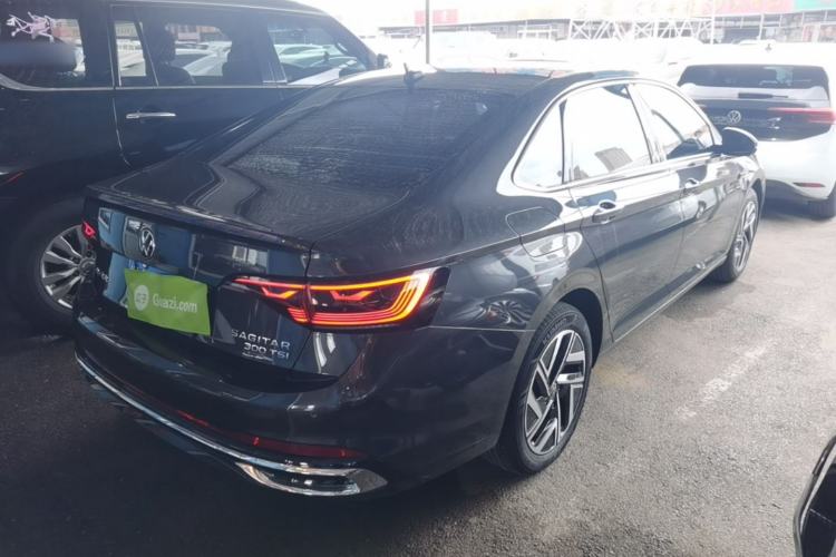 Used Volkswagen Sagitar 2023 300TSI DSG Excellence Edition Rear Right 45 Deg