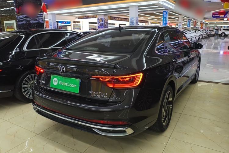 Used Volkswagen Sagitar 2023 300TSI DSG Excellence Edition Rear Right 45 Deg