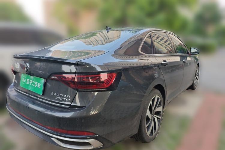 Used Volkswagen Sagitar 2023 300TSI DSG Excellence Edition Rear Right 45 Deg