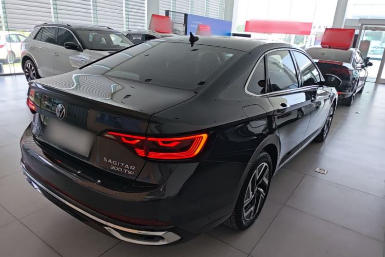 Used Volkswagen Sagitar 2023 300TSI DSG Excellence Edition Rear Right 45 Deg