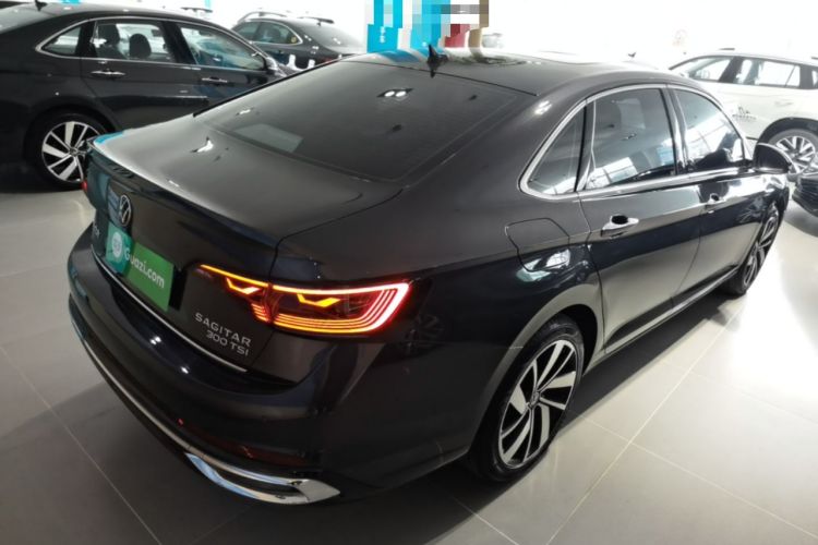 Used Volkswagen Sagitar 2023 300TSI DSG Excellence Edition Rear Right 45 Deg
