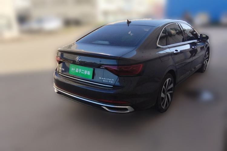 Used Volkswagen Sagitar 2023 300TSI DSG Excellence Edition Rear Right 45 Deg