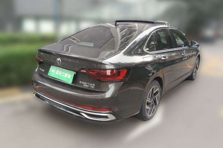 Used Volkswagen Sagitar 2023 280TSI DSG Excellence Edition Rear Right 45 Deg