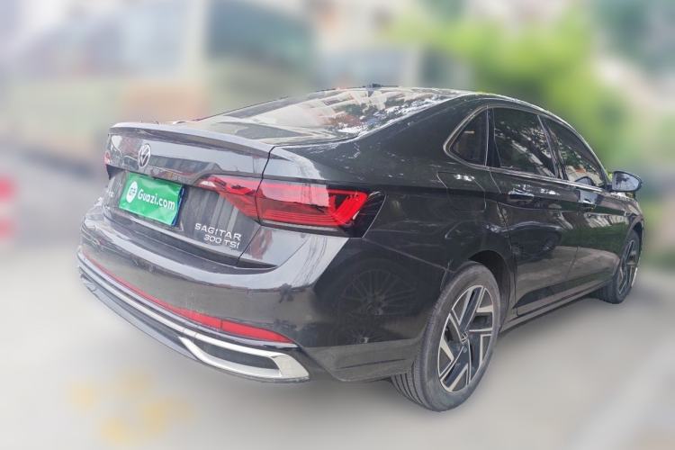 Used Volkswagen Sagitar 2023 300TSI DSG Excellence Edition Rear Right 45 Deg