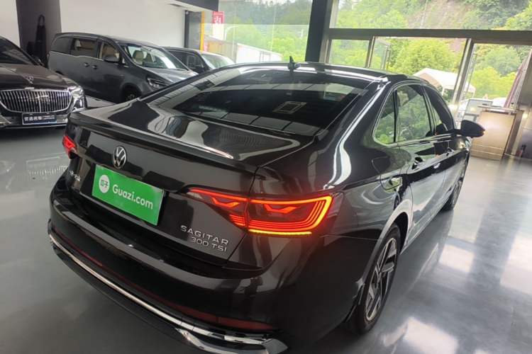 Used Volkswagen Sagitar 2023 300TSI DSG Excellence Edition Rear Right 45 Deg