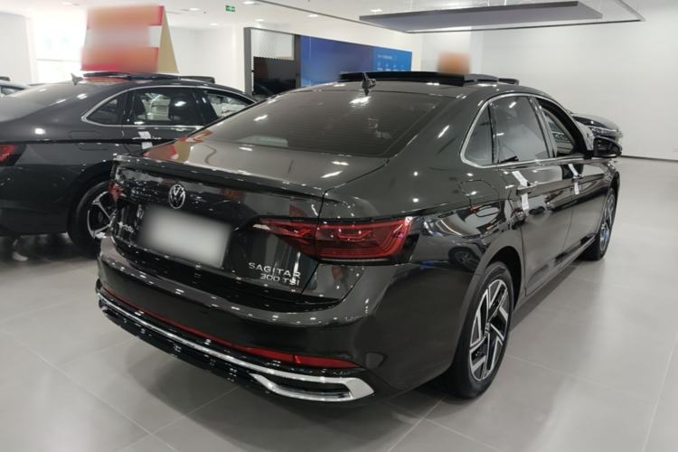 Used Volkswagen Sagitar 2023 300TSI DSG Excellence Edition Rear Right 45 Deg