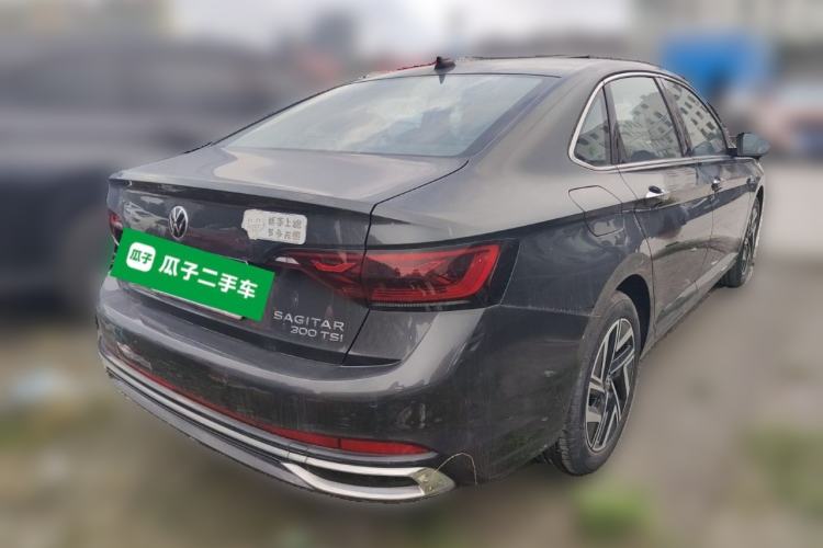 Used Volkswagen Sagitar 2023 300TSI DSG Excellence Edition Rear Right 45 Deg