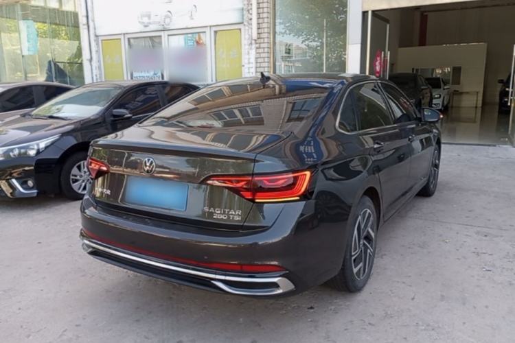 Used Volkswagen Sagitar 2023 280TSI DSG Excellence Edition Rear Right 45 Deg
