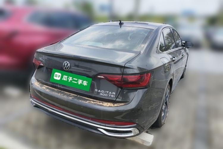 Used Volkswagen Sagitar 2023 300TSI DSG Excellence Edition Rear Right 45 Deg