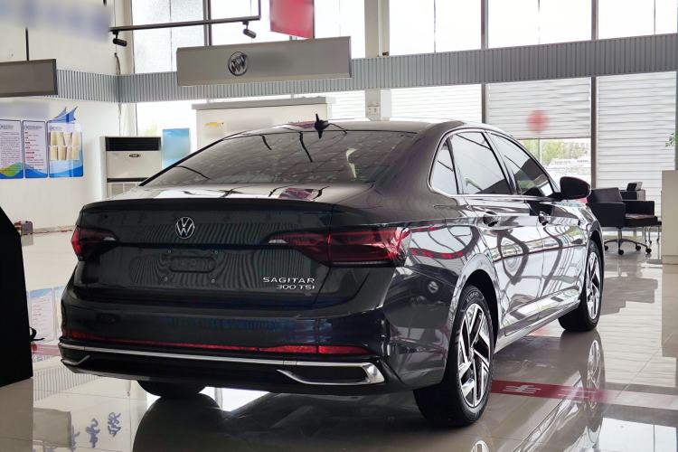 Used Volkswagen Sagitar 2023 300TSI DSG Excellence Edition Rear Right 45 Deg