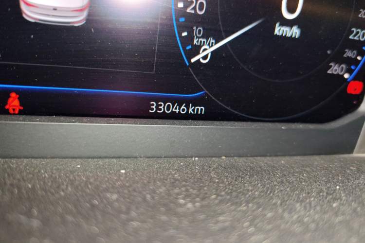Used Volkswagen Sagitar 2023 280TSI DSG Excellence Edition Odometer Close Up