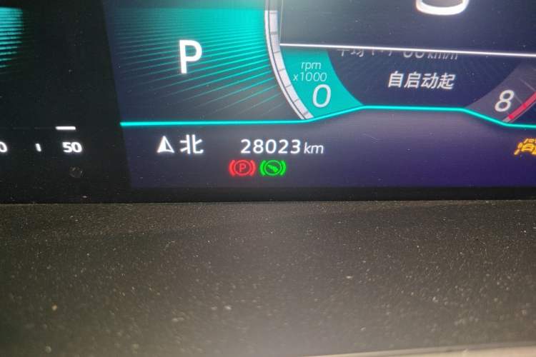 Used Volkswagen Sagitar 2023 280TSI DSG Excellence Edition Odometer Close Up