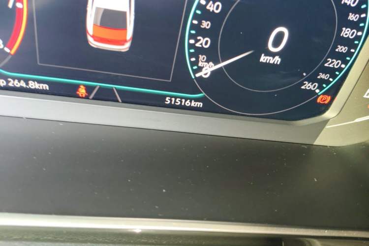 Used Volkswagen Sagitar 2023 280TSI DSG Excellence Edition Odometer Close Up