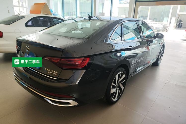 Used Volkswagen Sagitar 2023 300TSI DSG Excellence Edition Rear Right 45 Deg