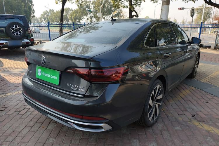 Used Volkswagen Sagitar 2023 300TSI DSG Excellence Edition Rear Right 45 Deg