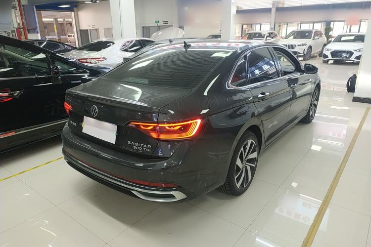 Used Volkswagen Sagitar 2023 300TSI DSG Excellence Edition Rear Right 45 Deg