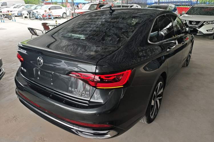Used Volkswagen Sagitar 2023 300TSI DSG Excellence Edition Rear Right 45 Deg