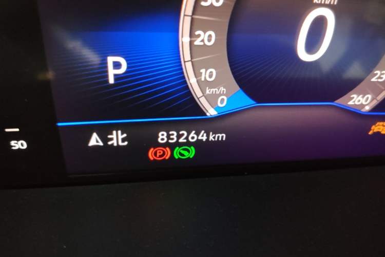 Used Volkswagen Sagitar 2023 300TSI DSG Excellence Edition Odometer Close Up