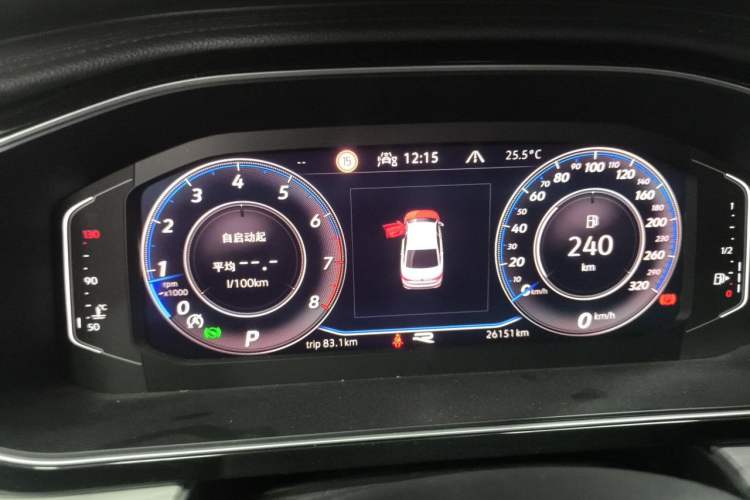 Used Volkswagen Sagitar 2023 300TSI DSG Excellence Edition Instrument Cluster