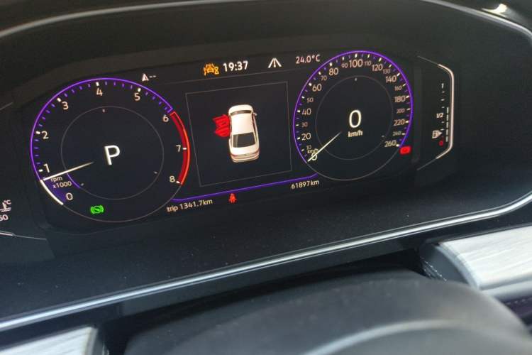 Used Volkswagen Sagitar 2023 280TSI DSG Excellence Plus Edition Odometer Close Up