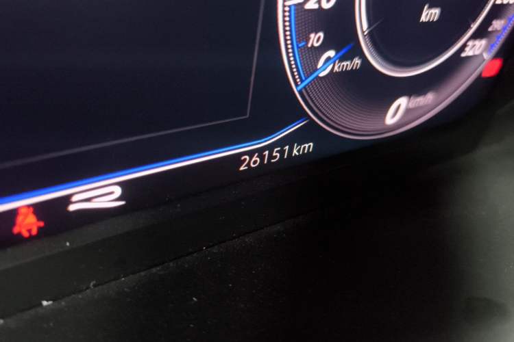Used Volkswagen Sagitar 2023 300TSI DSG Excellence Edition Odometer Close Up