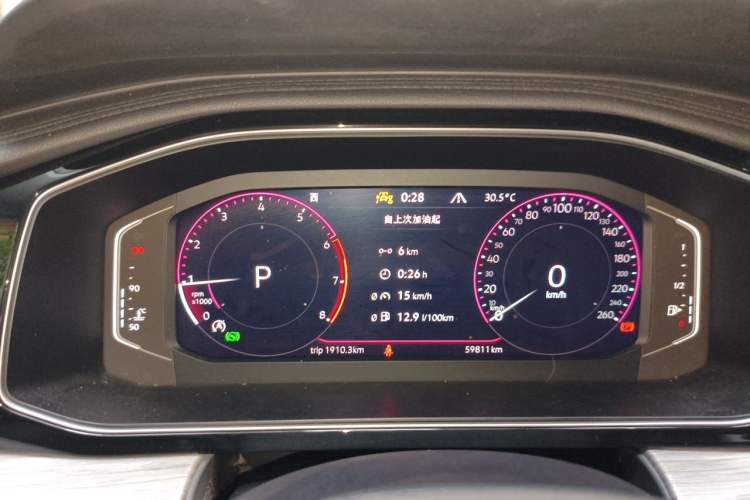 Used Volkswagen Sagitar 2023 280TSI DSG Excellence Plus Edition Instrument Cluster