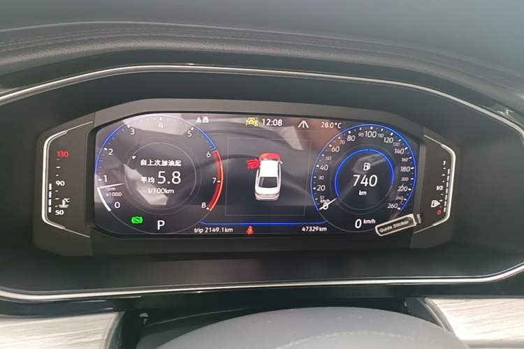 Used Volkswagen Sagitar 2023 300TSI DSG Excellence Edition Instrument Cluster
