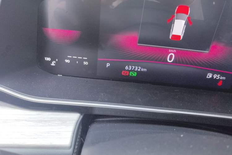 Used Volkswagen Sagitar 2023 280TSI DSG Beyond Lite Edition Odometer Close Up