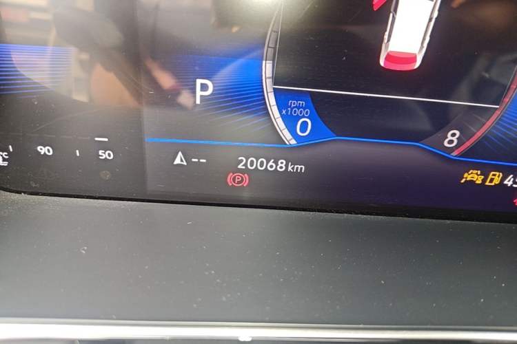 Used Volkswagen Sagitar 2023 300TSI DSG Excellence Edition Odometer Close Up