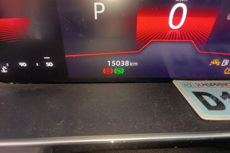Used Volkswagen Sagitar 2023 300TSI DSG Excellence Edition Odometer Close Up